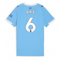 Manchester City Nathan Ake #6 Hjemmedrakt Dame 2025-26 Kortermet